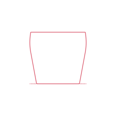 Objects Plant Pots Ikea Persillade Plant Pot X Small Vinyl Svg File, Free Vectors File